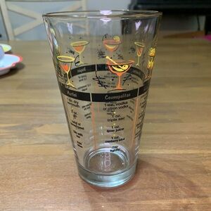 Cocktail Mixer Glass
